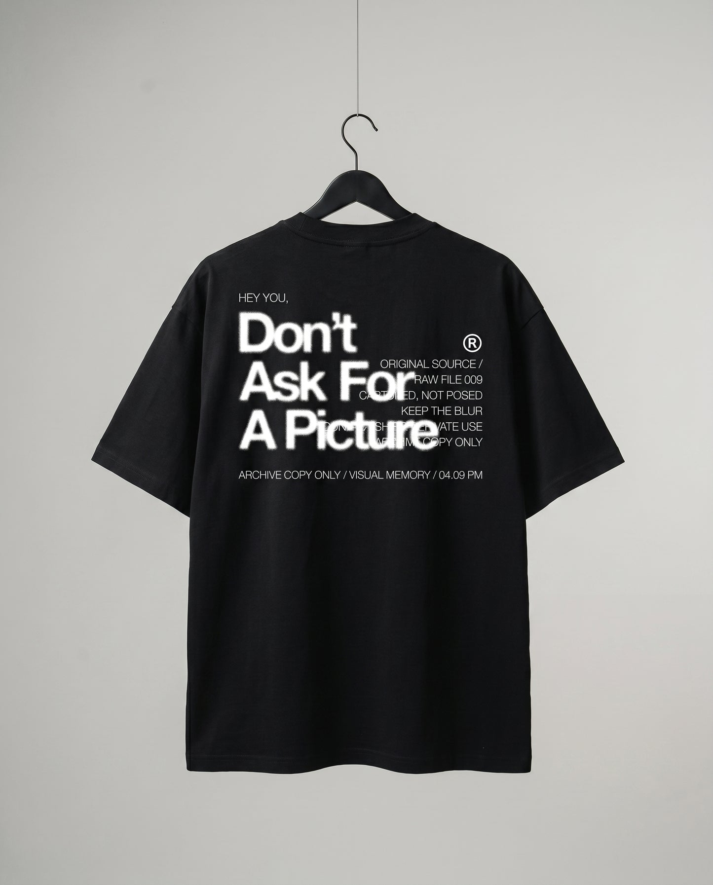 Don't ask for a picture