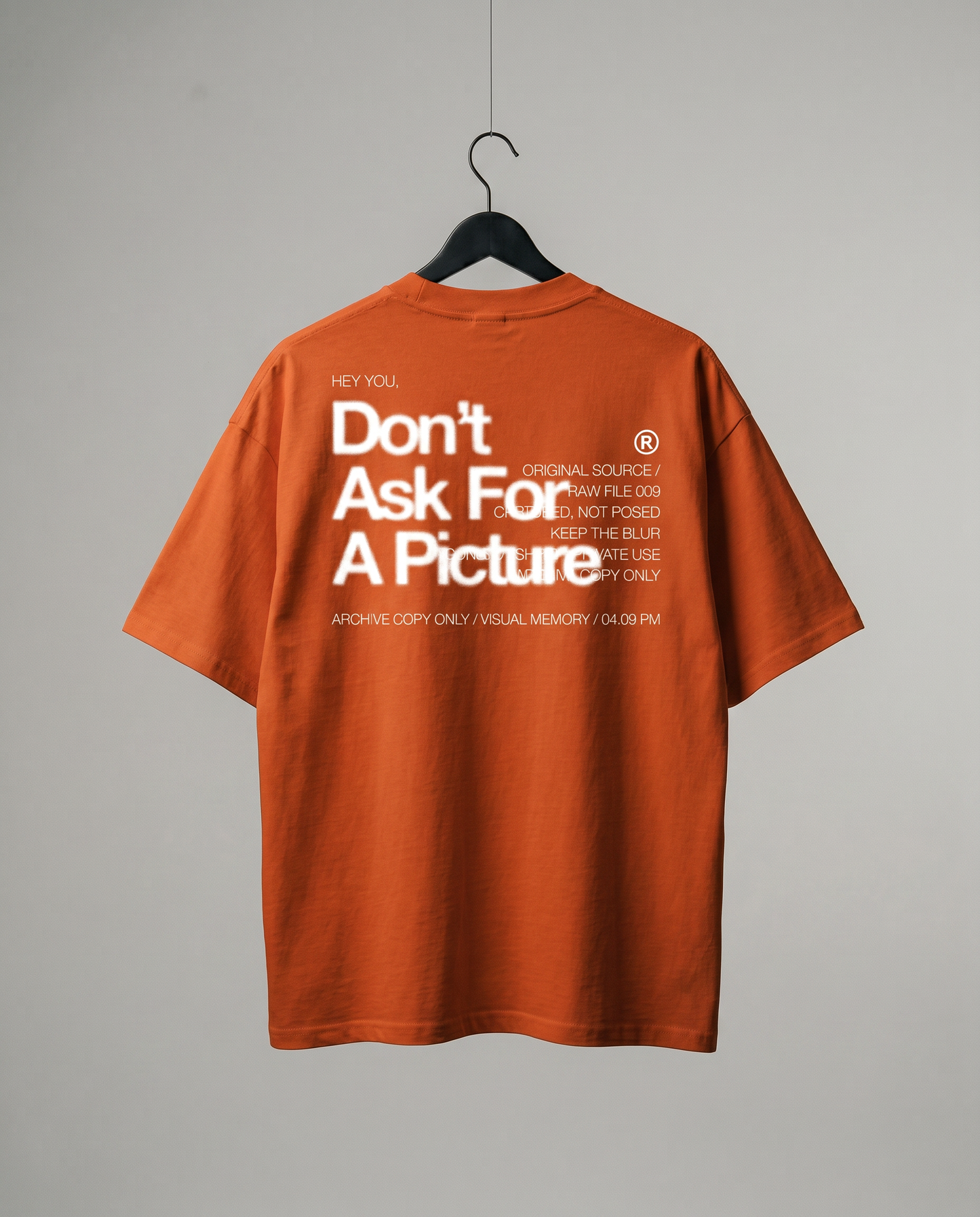 Don't ask for a picture